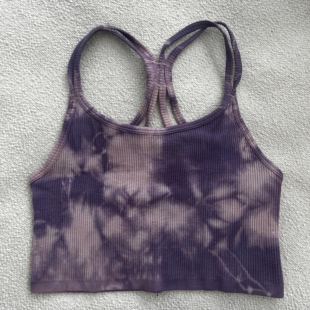 Tie Dye Cropped Tank/Bra